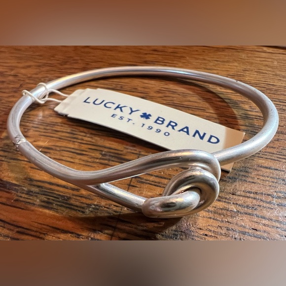 Lucky Brand Silver Cuff Bracelet - Picture 2 of 3